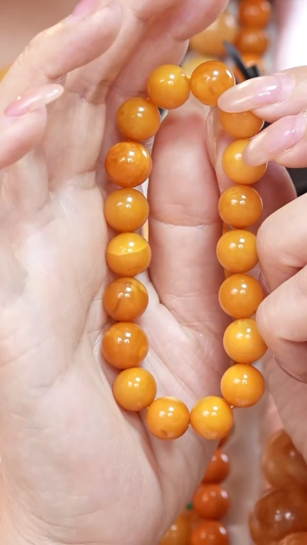 蜜蜡颈饰未镶嵌7653天然蜜蜡珠宝奇石云端妖孽全部保真