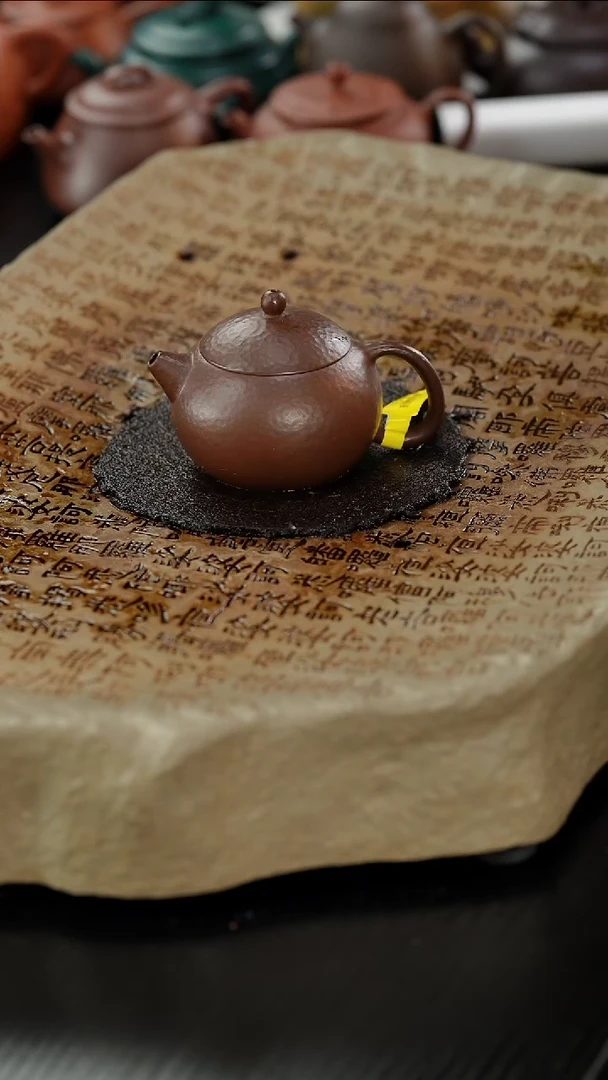 【闪购商品】紫砂茶壶锤纹西施100cc