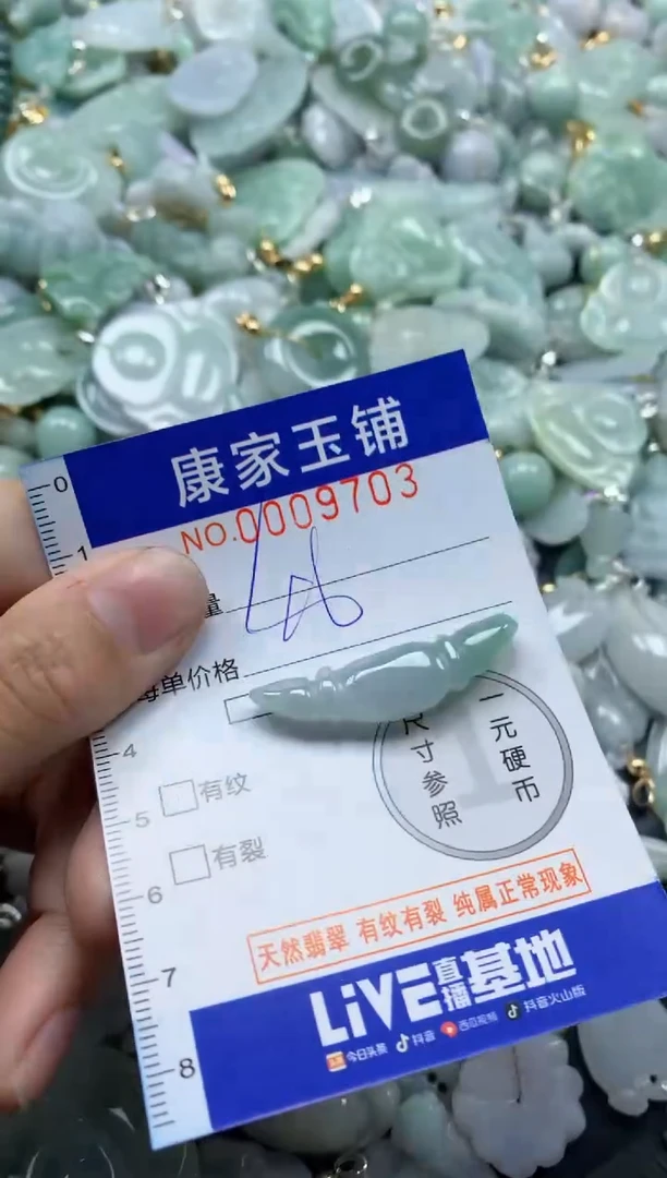 颈饰未镶嵌翡翠9703