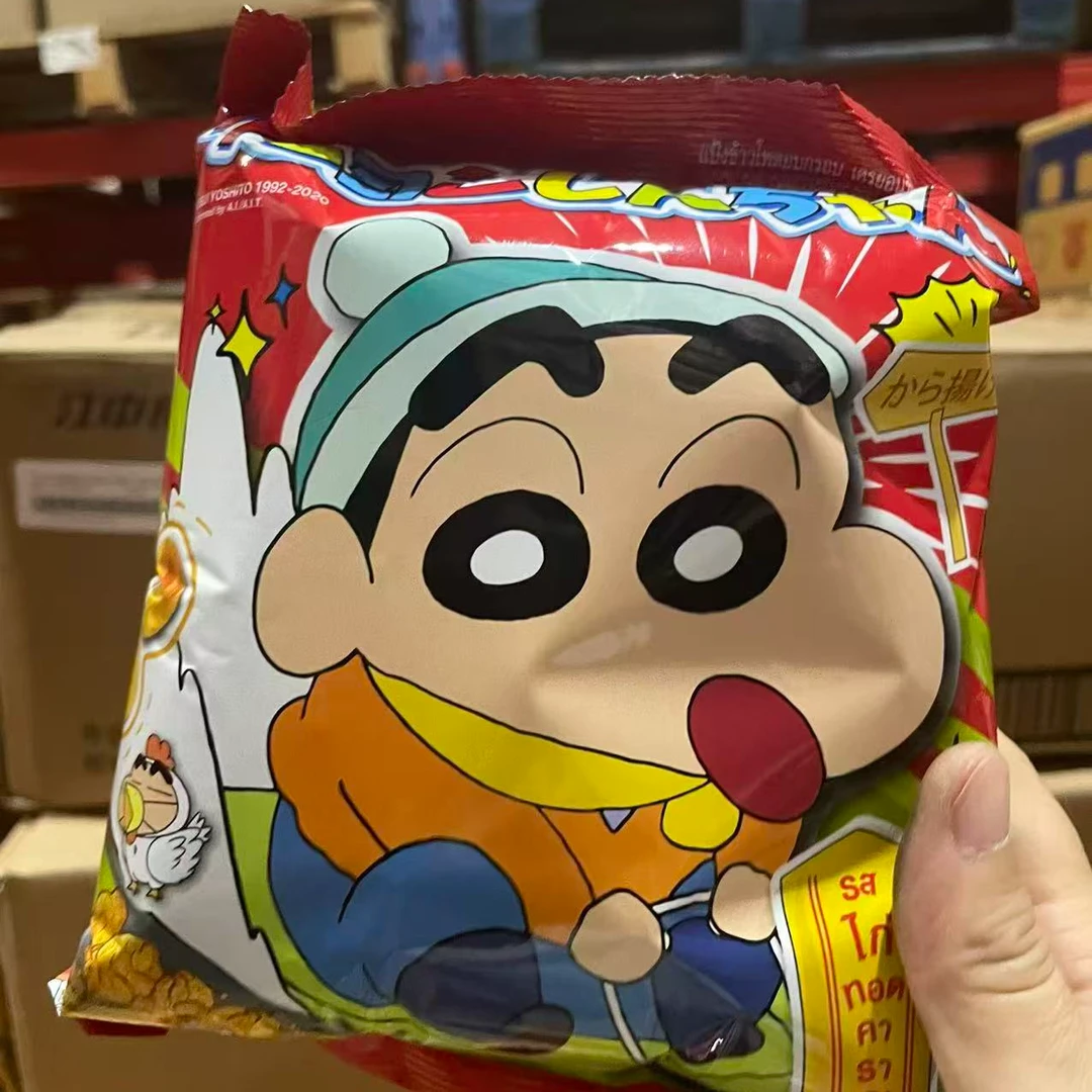 【2026/08/21到期】蜡笔小新谷物卷(炸鸡味/甜玉米味)55g*3袋