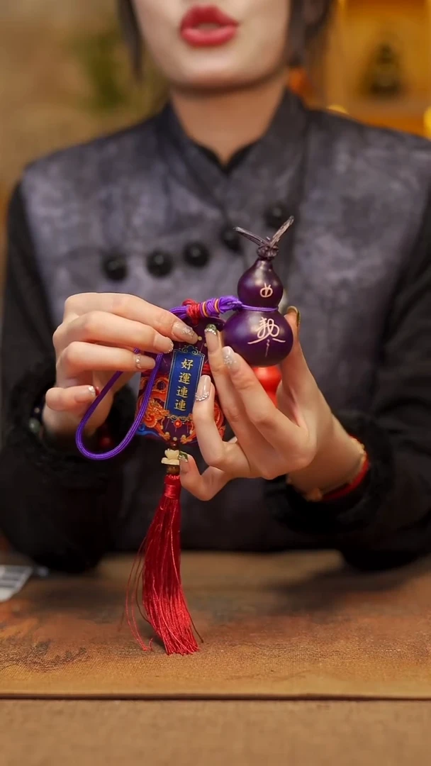 【闪购商品】600宴禾堂天然漆艺小葫芦--58