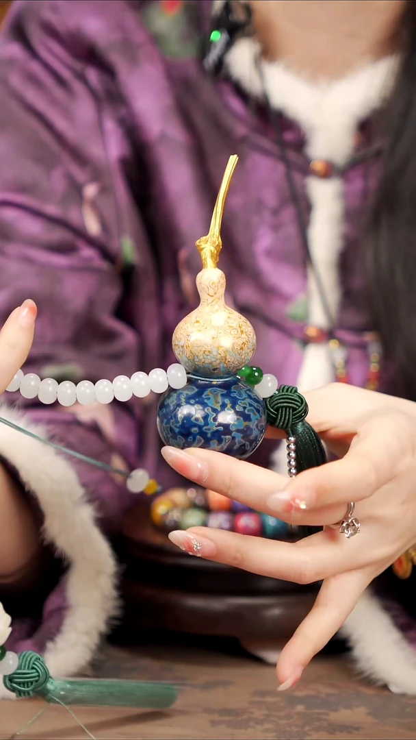 【闪购商品】320易林漆艺车挂小葫芦----168