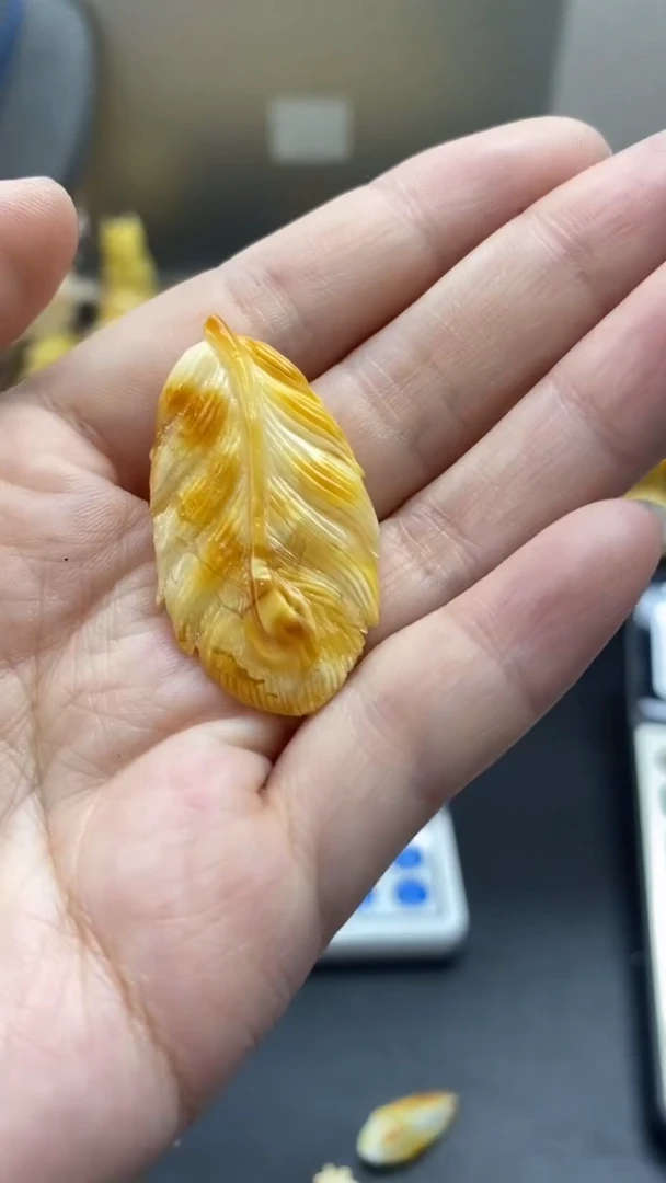 琥珀未镶嵌珠宝奇石420