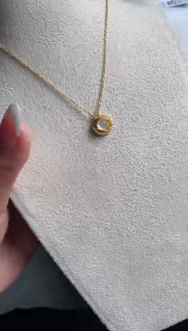 银S925镶嵌戒指翡翠天然A货翡翠