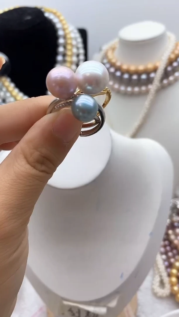 淡水珍珠钛钢颈饰142