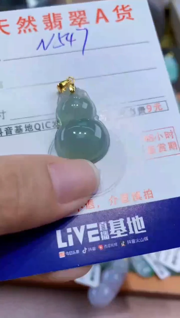 翡翠未镶嵌颈饰天然A货翡翠