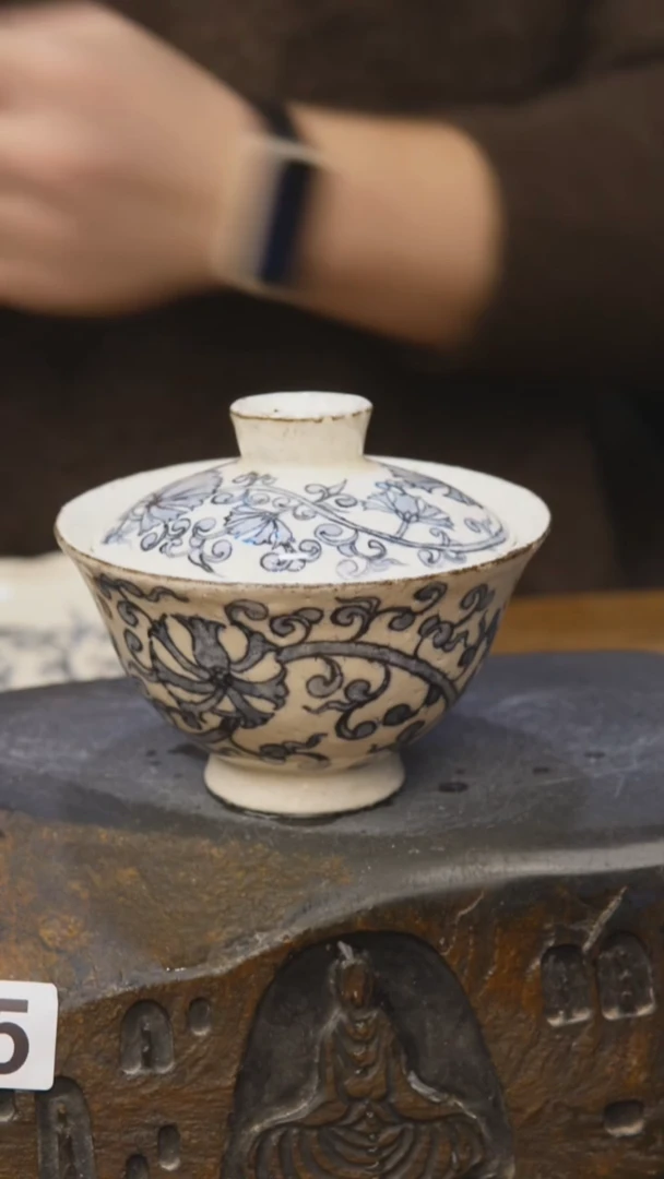 爆裂粉引青花025