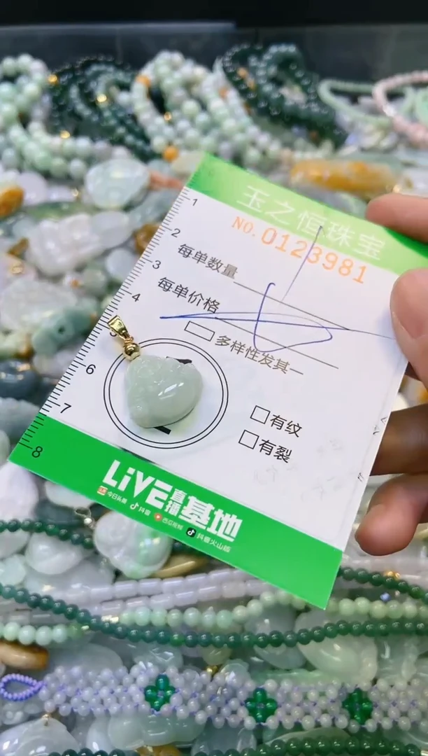 翡翠未镶嵌颈饰闪购0123981多样性发其一