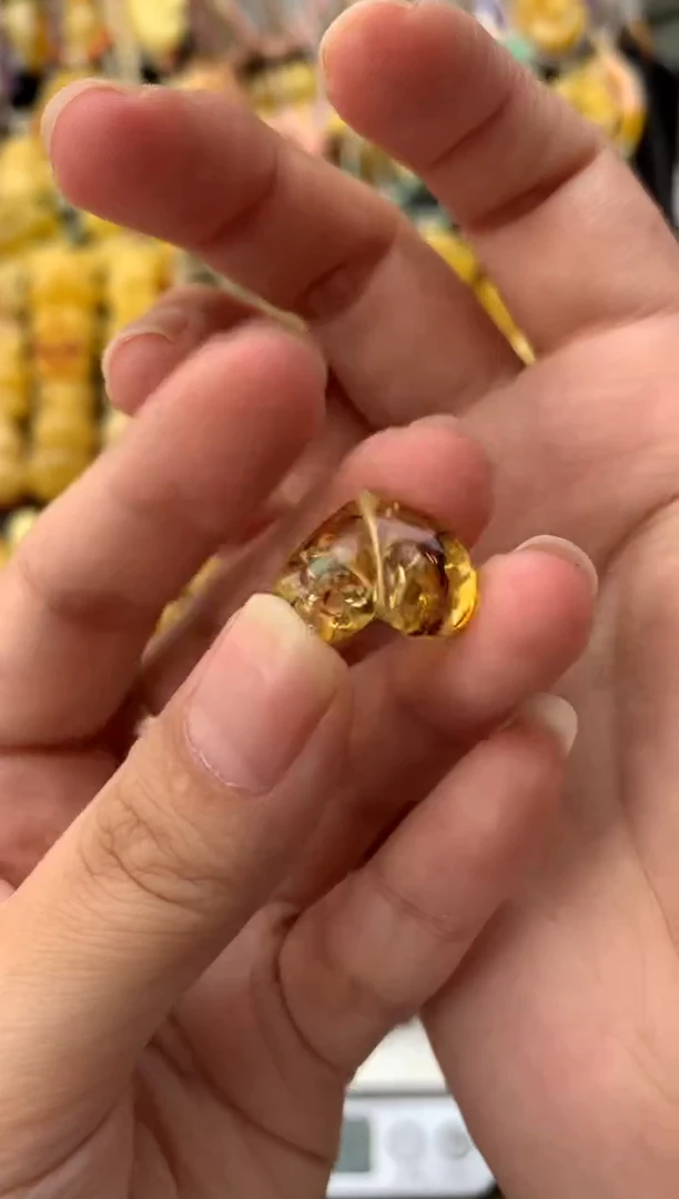 未镶嵌琥珀珠宝奇石013琥珀蜜蜡微瑕