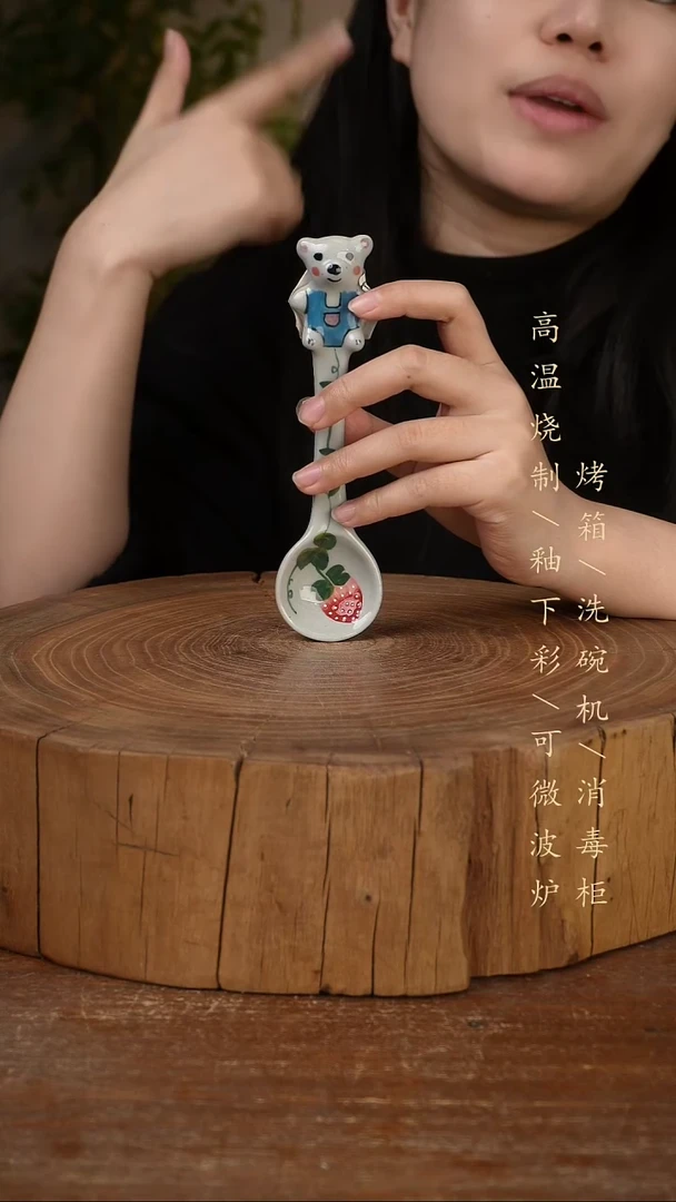 碗瓷景德镇手工手绘高温瓷釉下彩