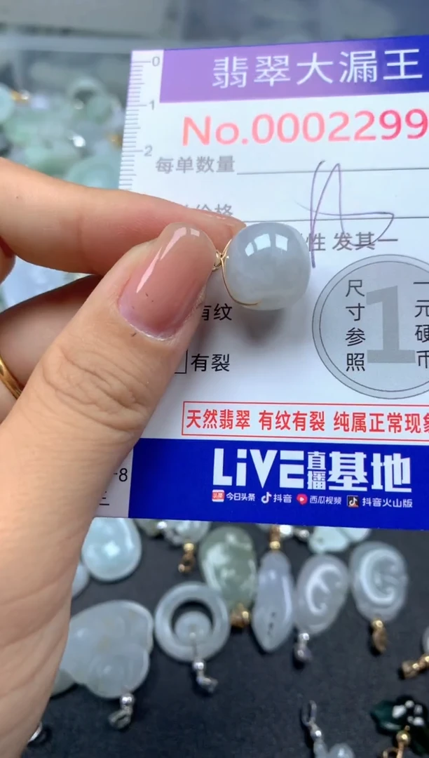 颈饰未镶嵌翡翠2299