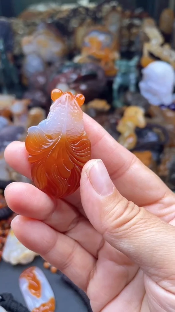 【闪购商品】玛瑙/玉髓颈饰未镶嵌AA