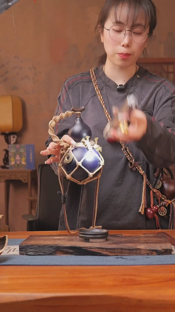 1030号链接精品大漆葫芦现货现发[一物一拍]