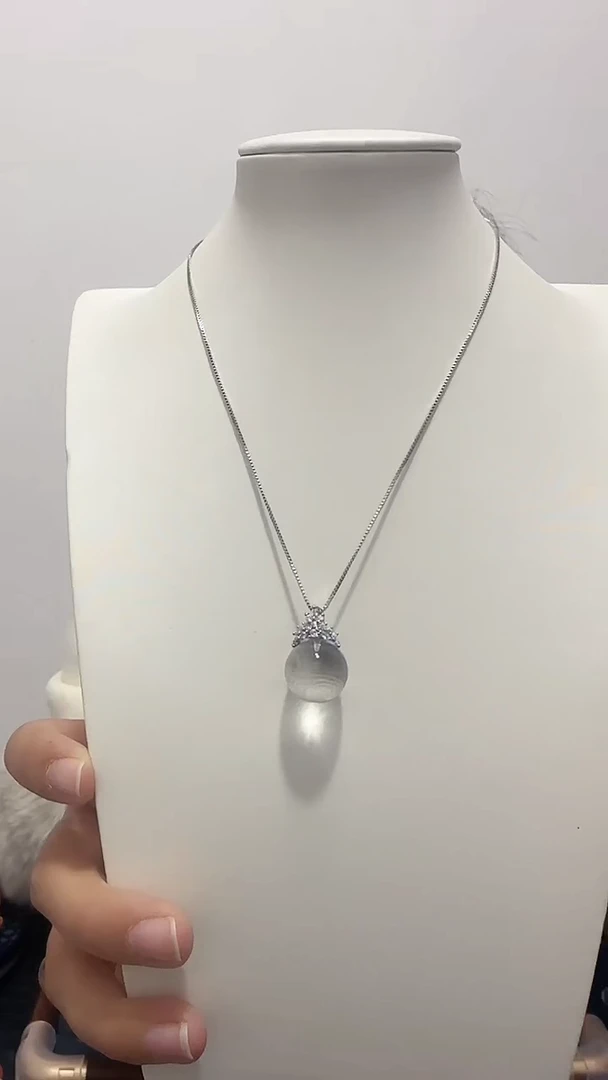 颈饰未镶嵌水晶戴妃吊坠55