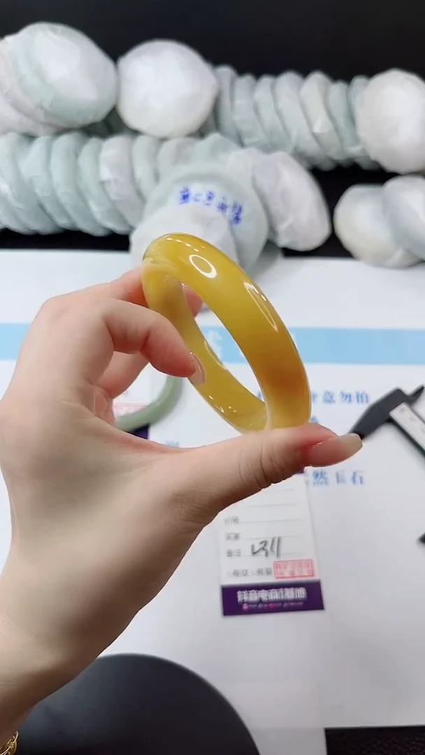 未镶嵌手镯石英质玉多样性发货L311-62