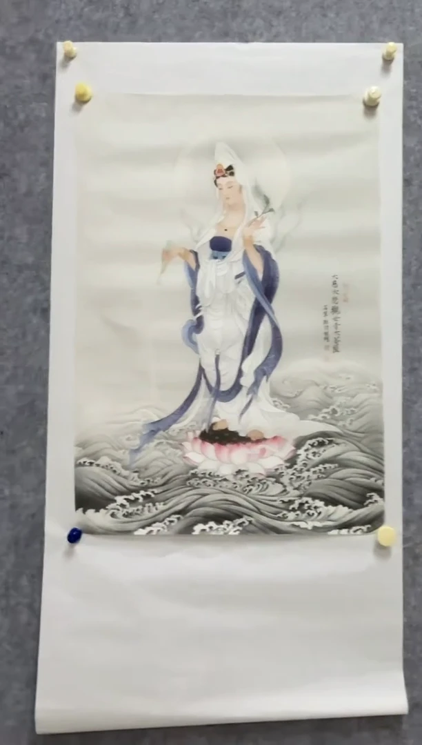 绢本1炳山艺术-----裴玲霞绘画作品