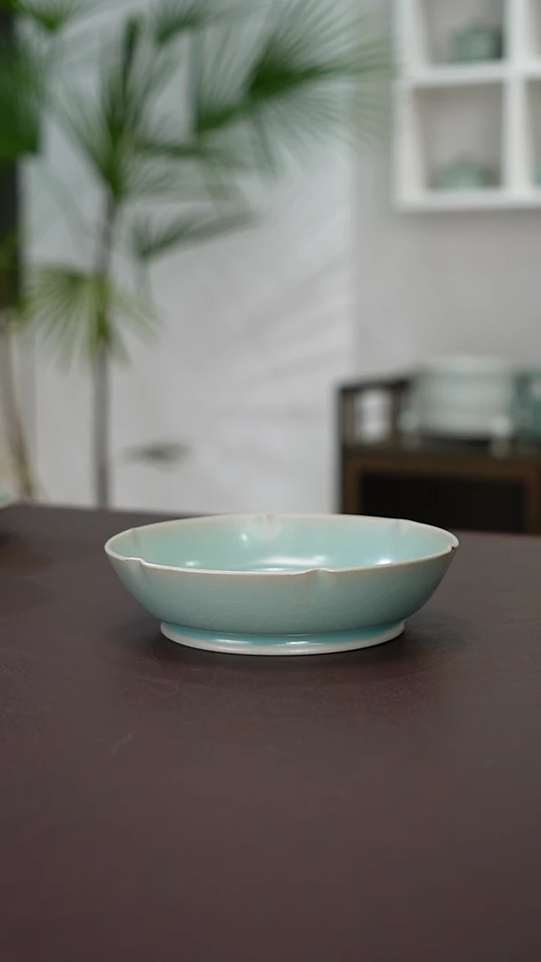 4号卷足葵口洗14.4口径大暇 简包  洁