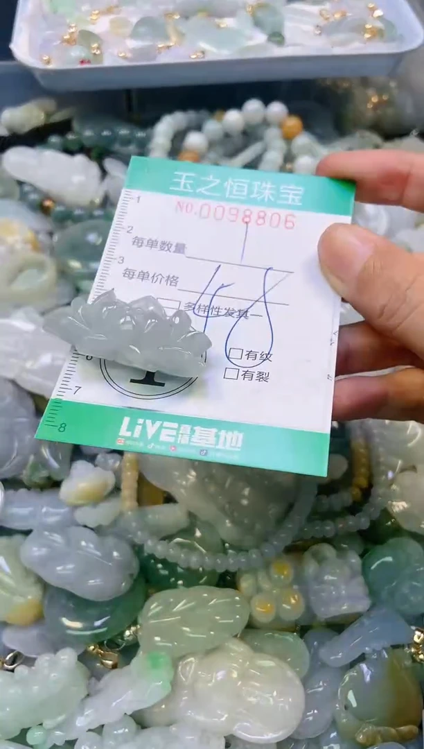 翡翠未镶嵌颈饰闪购0098806