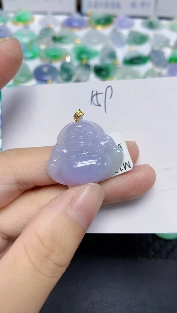 翡翠未镶嵌颈饰天然缅甸翡翠A货