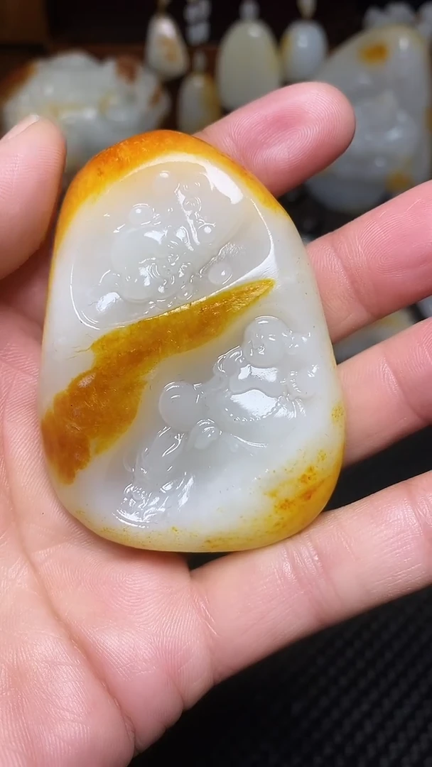 未镶嵌和田玉挂件城6