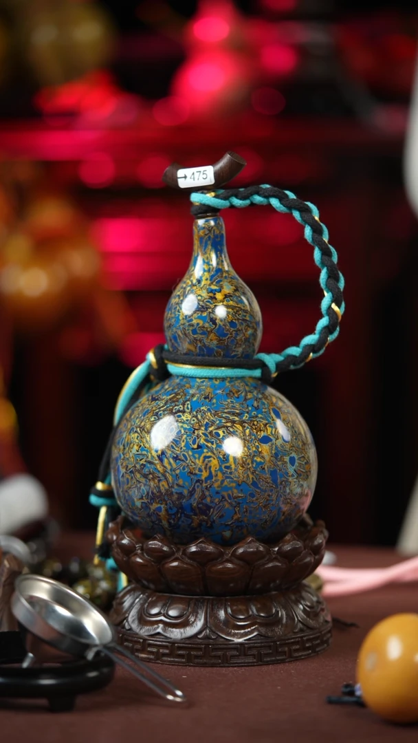 【闪购商品】475号400ml左右的非遗漆器酒葫芦