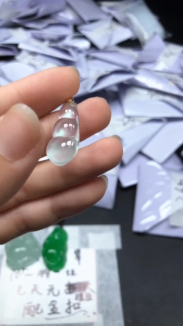 翡翠未镶嵌颈饰高端甄选（一物一图）109