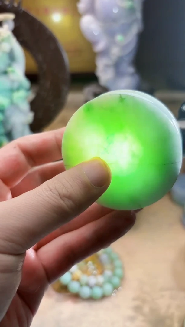 未镶嵌挂件翡翠A货张麦9465