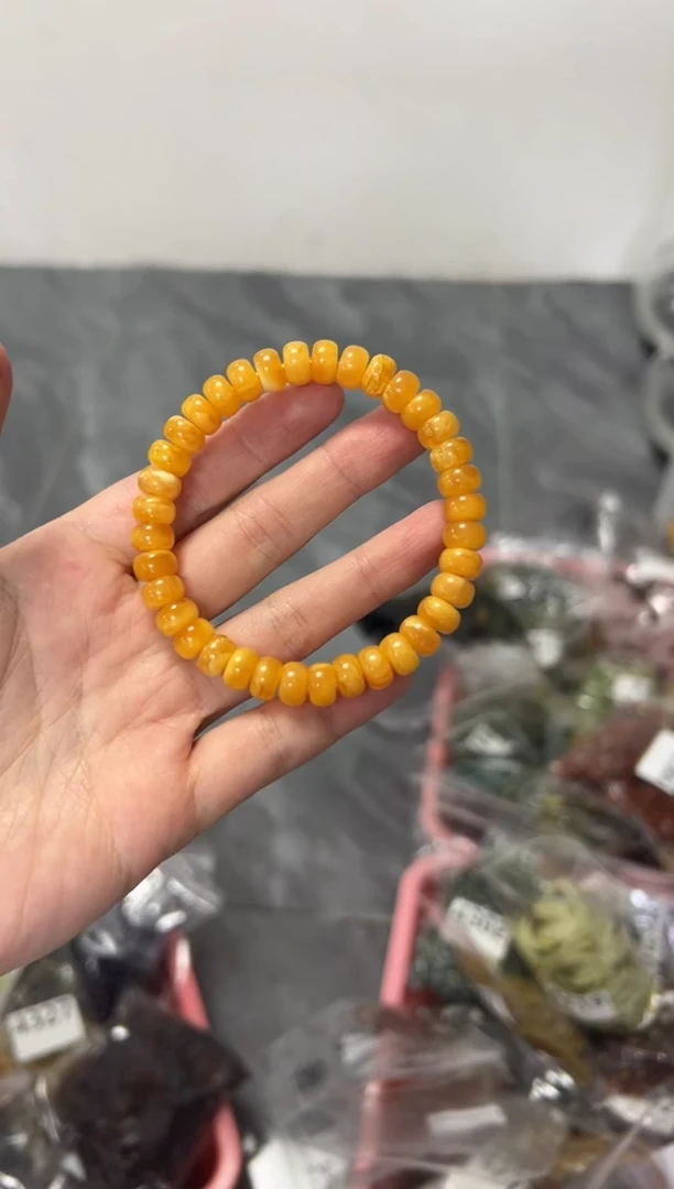 手链蜜蜡未镶嵌蜜蜡手串[多样发其一]