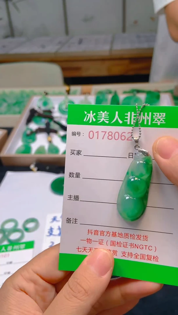 石英质玉未镶嵌颈饰062