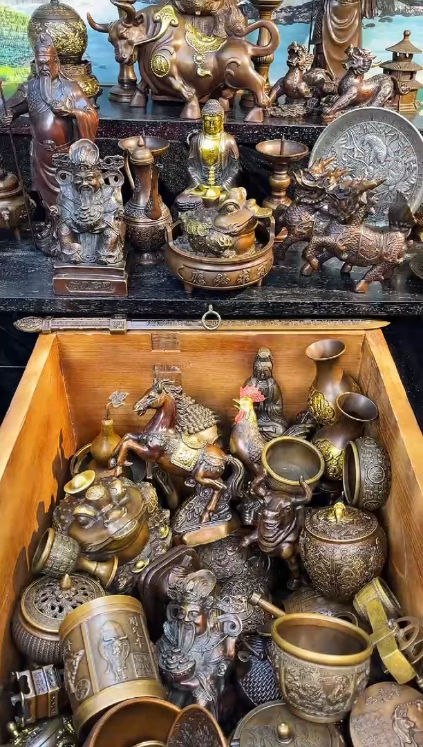 复古铜器工艺品摆件