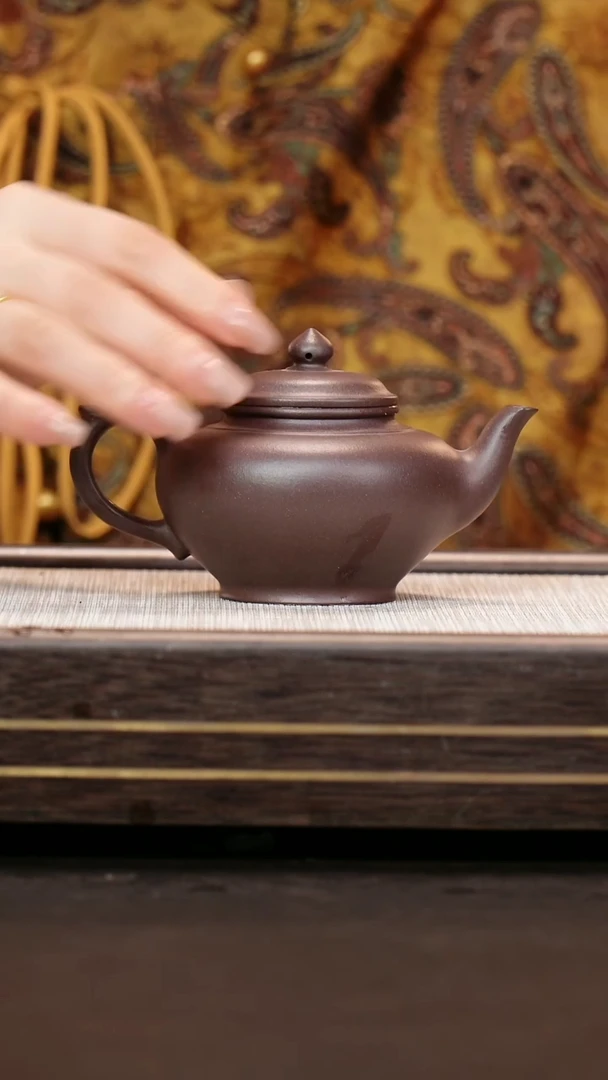 茶壶紫砂四号井底槽清 笑樱壶