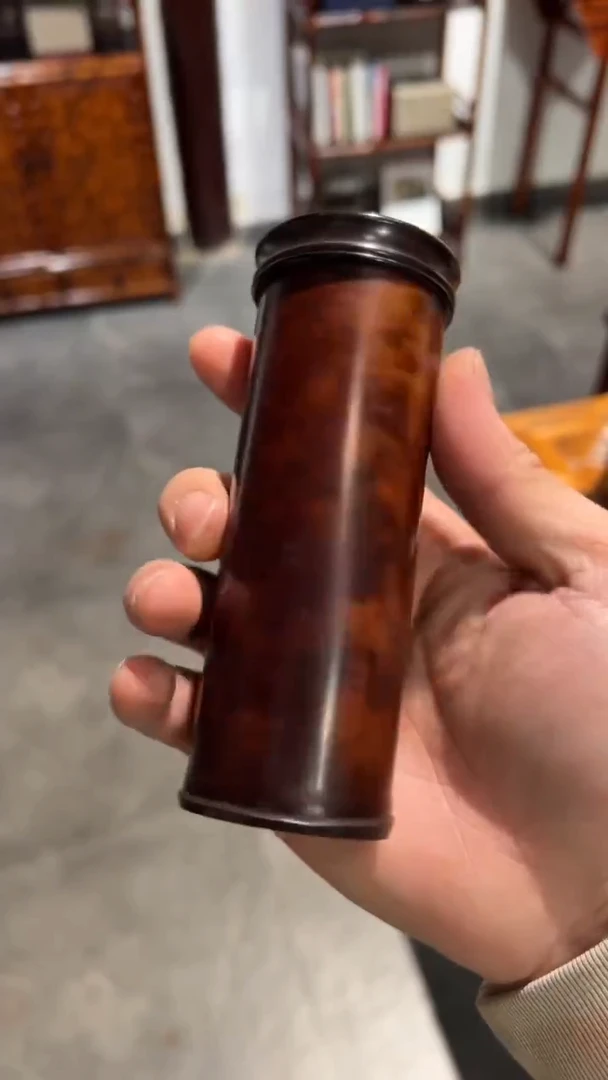 竹拆房老料茶叶罐