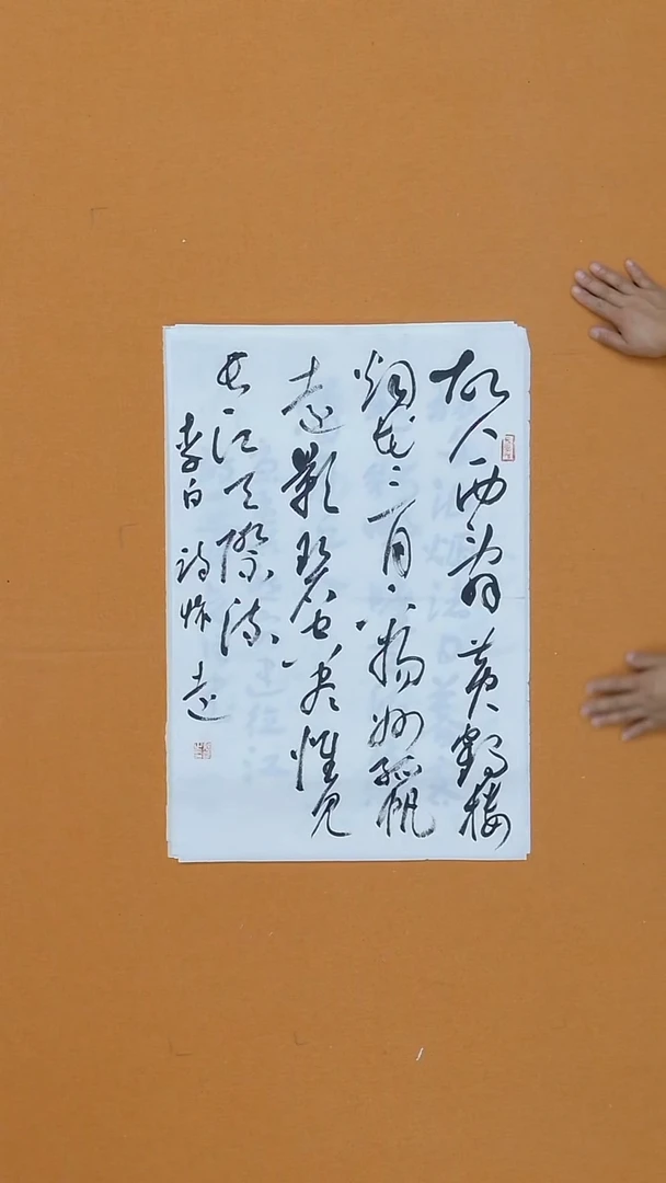 书法陈怀远 甘肃草书   45*68