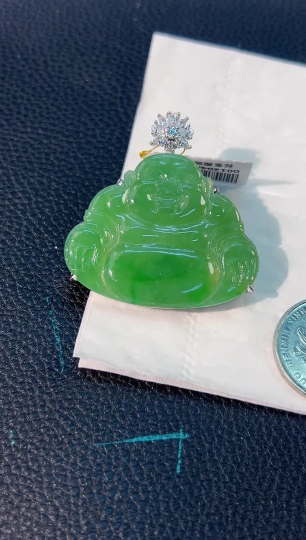 颈饰未镶嵌翡翠 缅料A货/支持复检/一件