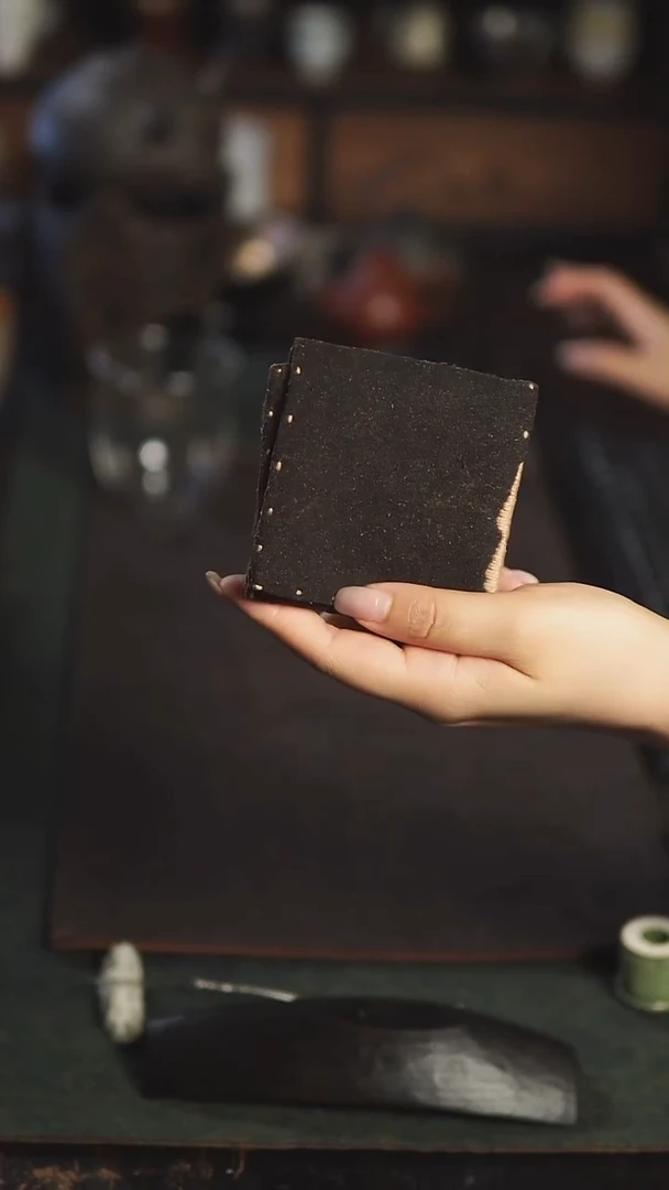 几席之上 香云纱茶巾9*26