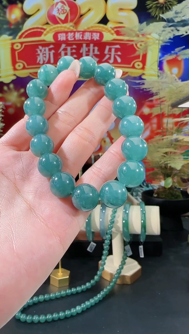 【闪购商品】翡翠手串未镶嵌手串多样性发一