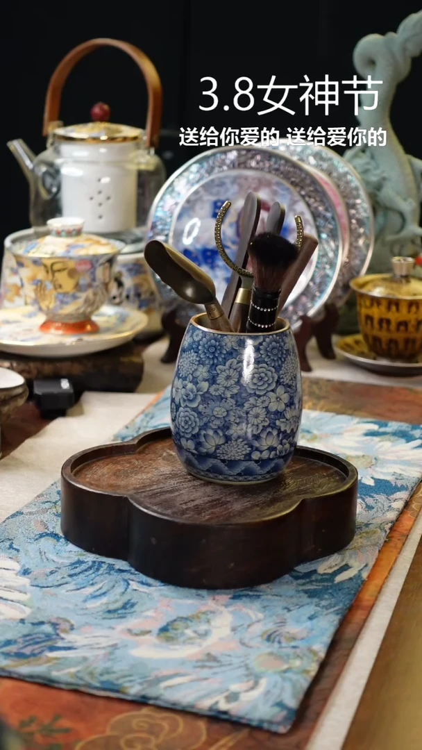 【闪购商品】茶道六君子汝窑陶瓷