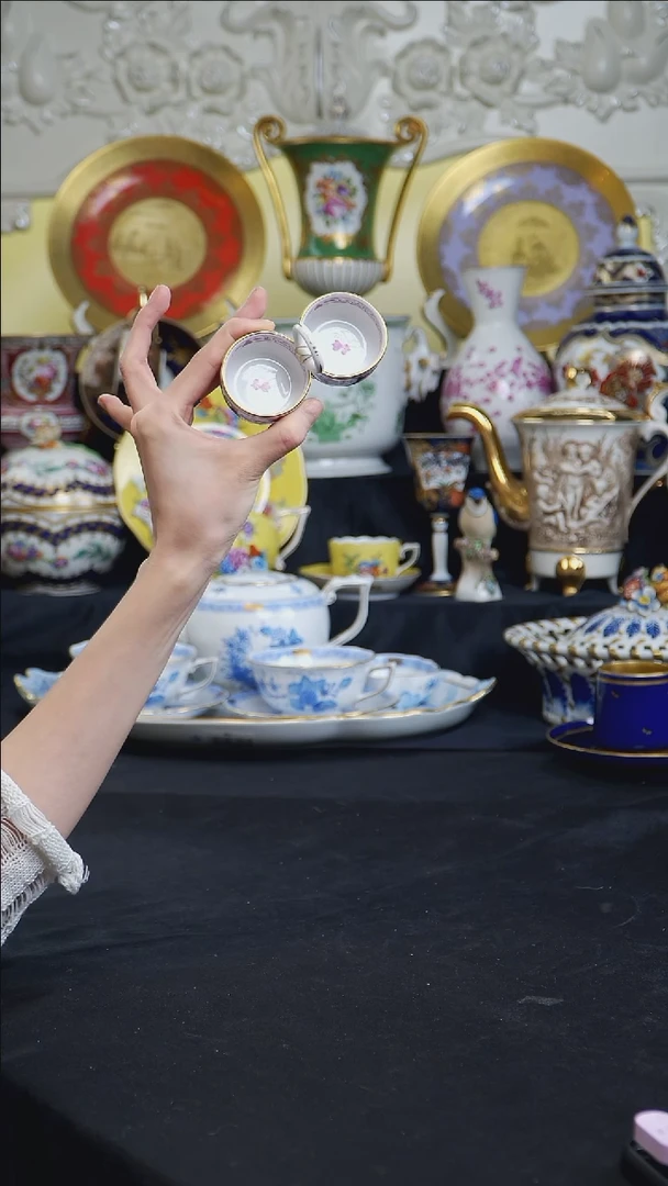 骨瓷婷婷中古器物如图所示82