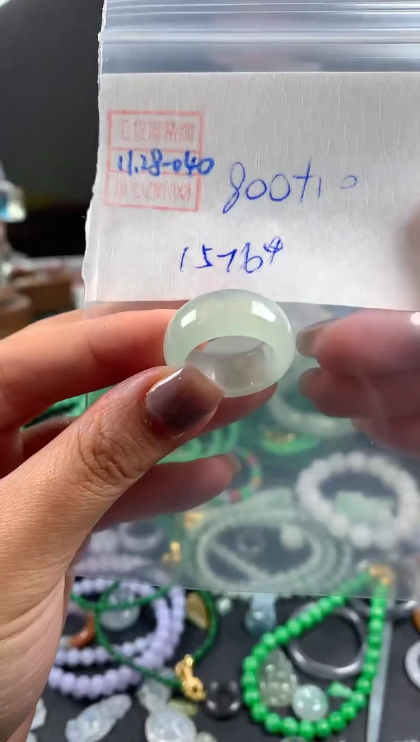 未镶嵌定制翡翠翡翠810元15#毛货需精细抛光040