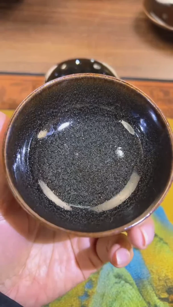 煤烧乌金黑禅定杯