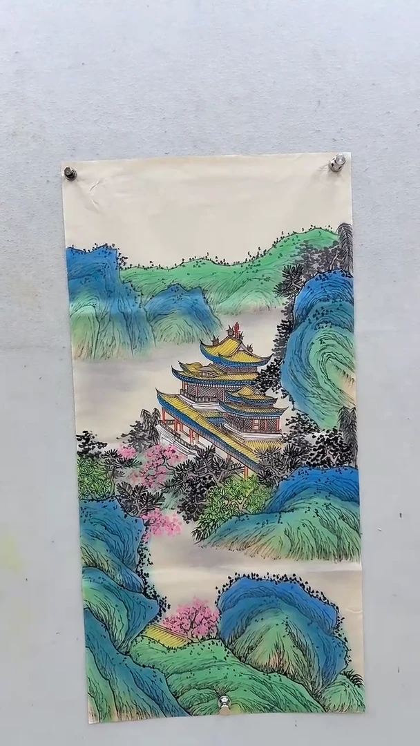 国画国画作品纯手绘22