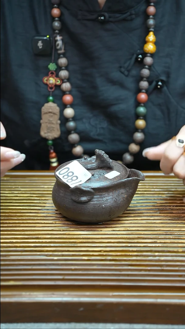 万古烧粗陶手工茶具