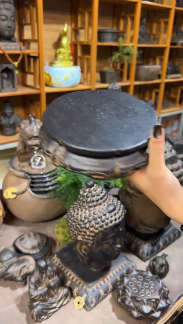 陶土【火山泥】金箍坛底座