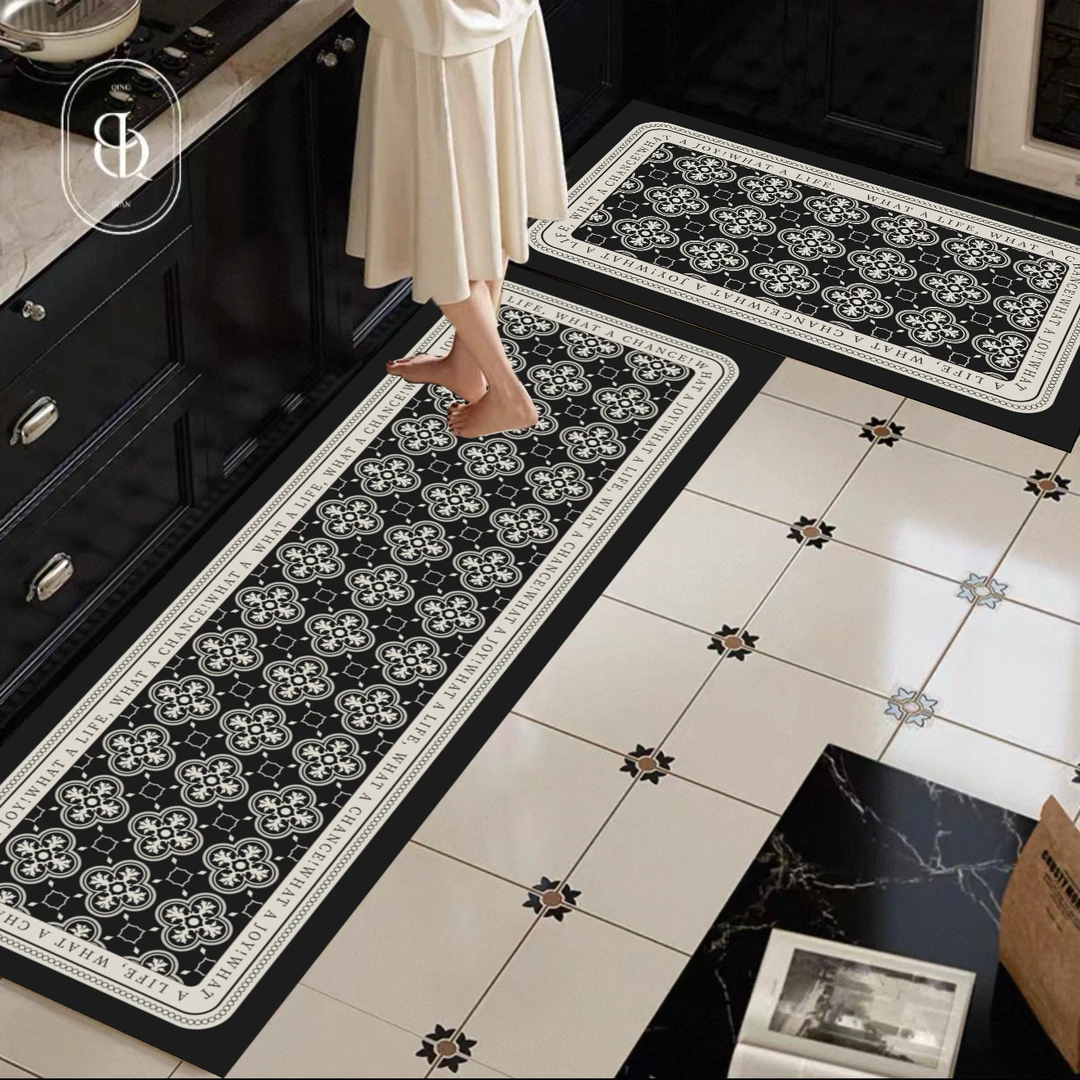 印象-167【45x80+45x160】厨房吸水耐脏可擦长条地垫适合门口铺垫