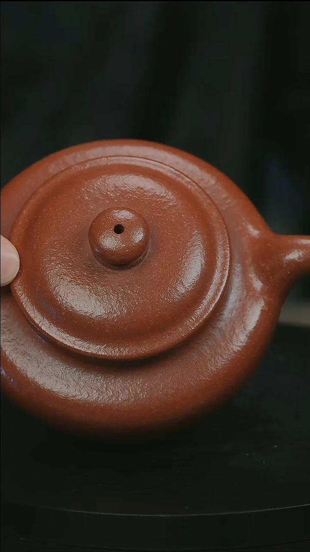 茶壶紫砂L*mH1355范菊芳红降坡仿古