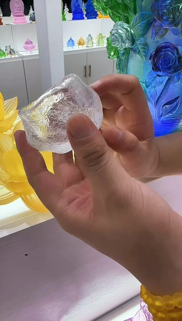 手工艺品琉璃古法琉璃主人杯口杯