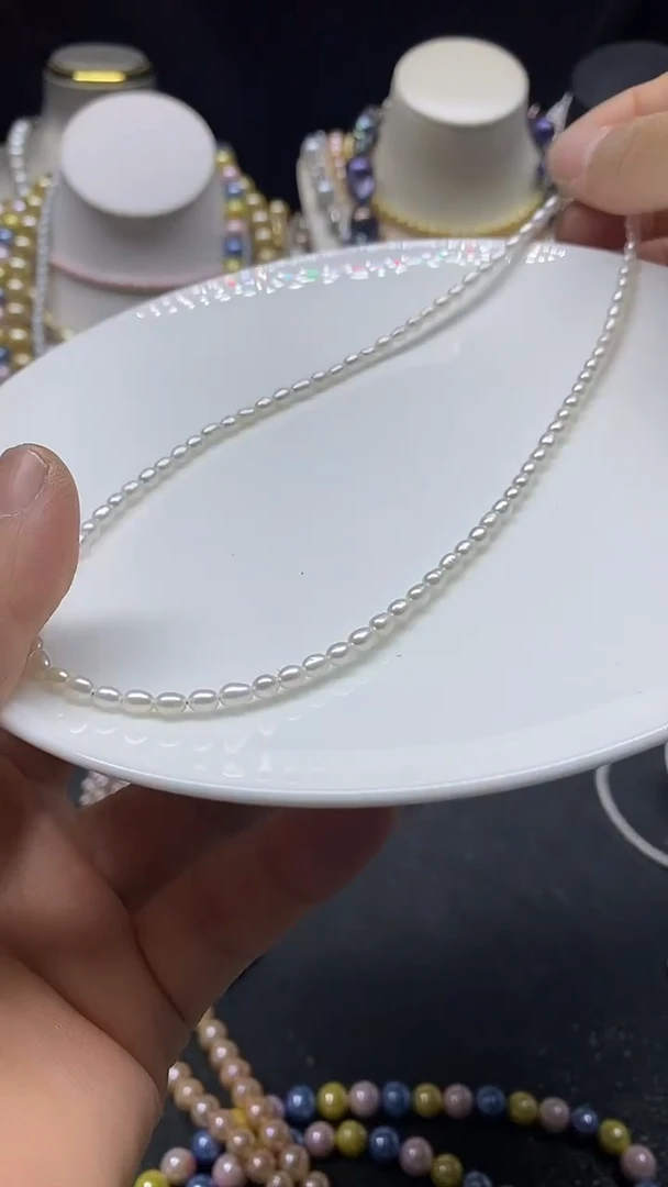 颈饰未镶嵌淡水珍珠多人