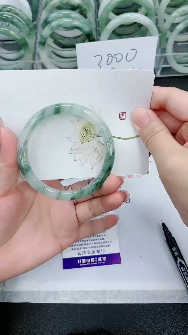 【闪购商品】石英质玉手镯未镶嵌114号/58-59圈