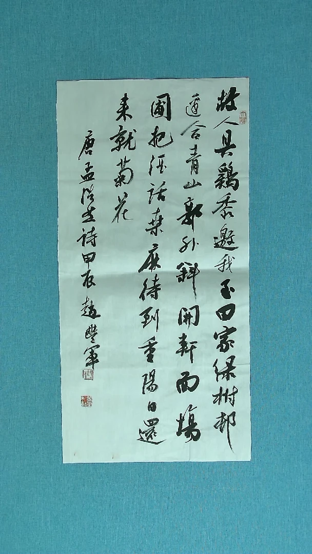 【闪购商品】书法135 河南赵丰军中书协69*34