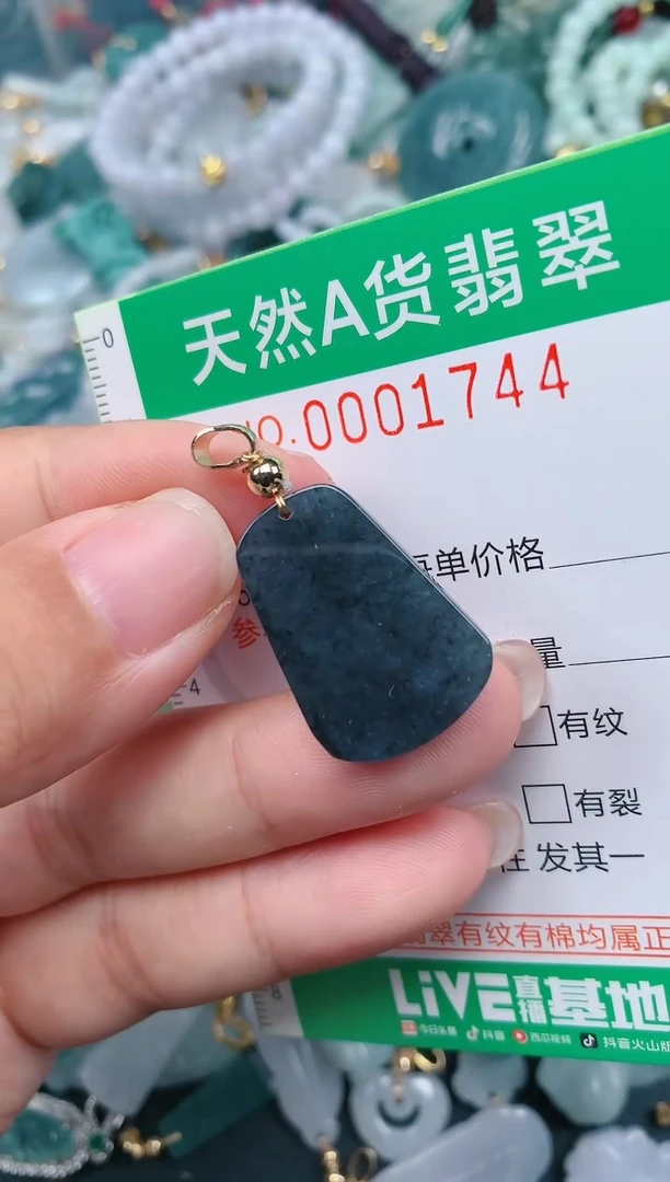 颈饰未镶嵌翡翠.0001744